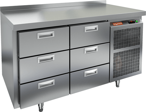 СТОЛ С ХОЛОДИЛЬНЫМ ШКАФОМ HICOLD GN 33/TN (R290) — Бизнес Пром
