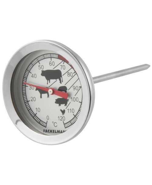 Термометр 0°C /+120°C цена деления 1°C, для мяса и птицы с зондом FM /1/5/140/ — Бизнес Пром