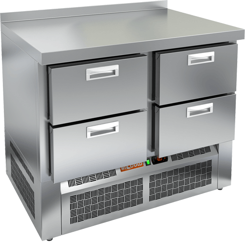 СТОЛ С МОРОЗИЛЬНЫМ ШКАФОМ HICOLD SNE 22/BT (R290) — Бизнес Пром