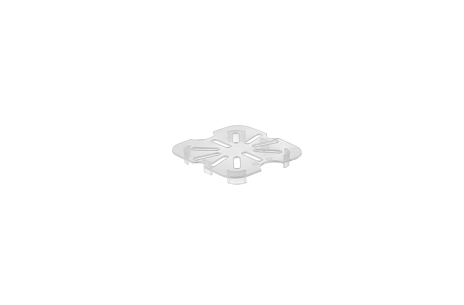 Сливная вставка к GN 1/6 (дренаж) п/п прозрачная GP /1/48/ — Бизнес Пром