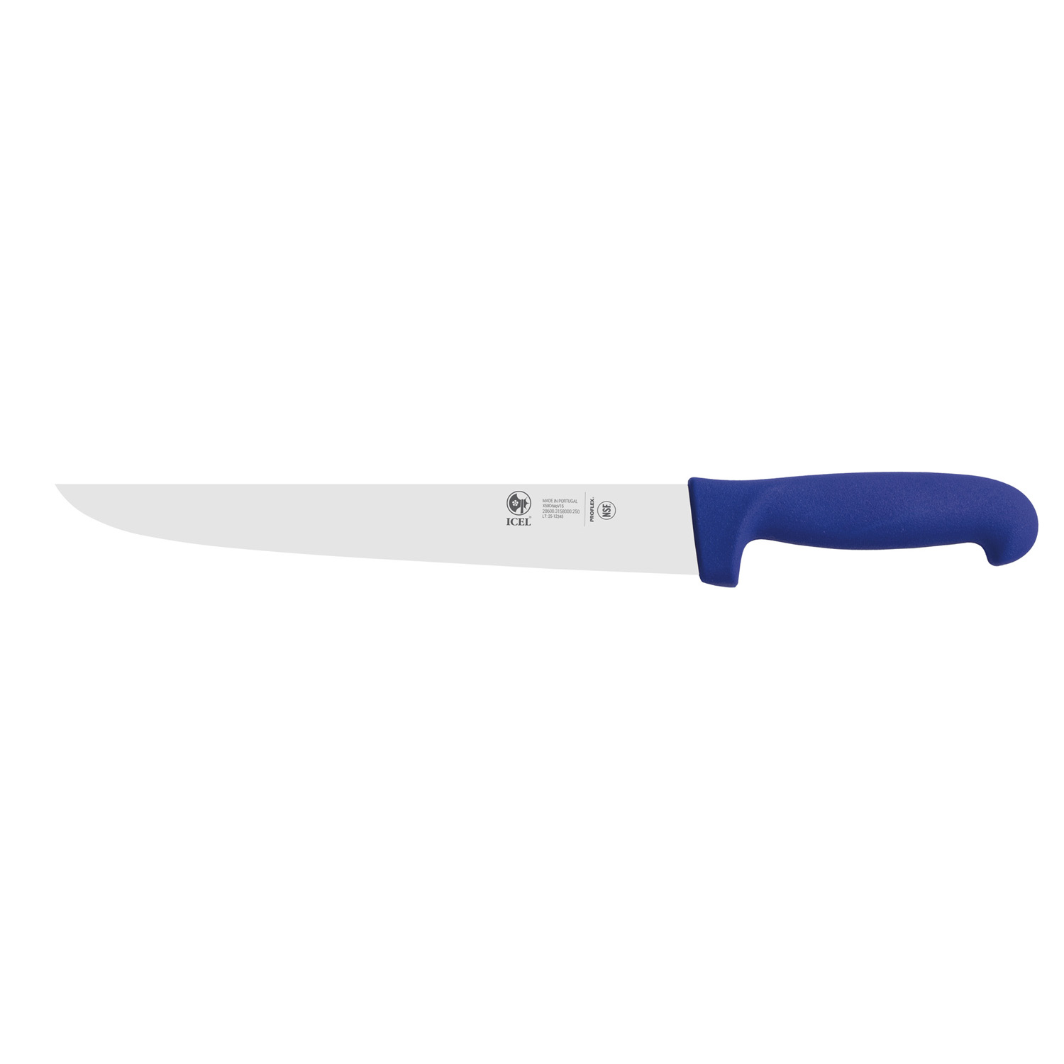 Нож для мяса 250/390 мм. синий SAFE Icel /1/6/ — Бизнес Пром