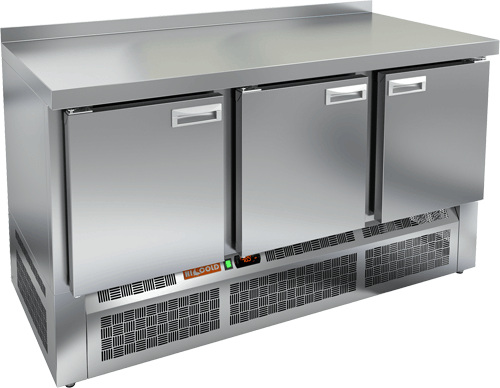 СТОЛ С МОРОЗИЛЬНЫМ ШКАФОМ HICOLD GNE 111/BT (R290) — Бизнес Пром