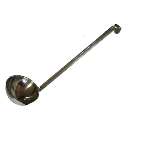 Половник 0,5 л. L ручки 40,5 см. d=14 см. с носиком, нерж. /1/40/ — Бизнес Пром