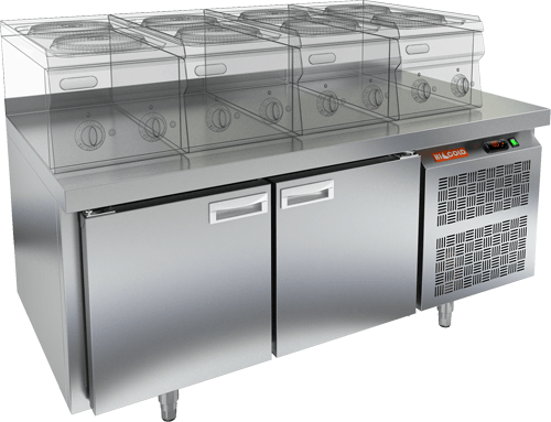 СТОЛ С ХОЛОДИЛЬНЫМ ШКАФОМ HICOLD SN 11/TN LT (R290) — Бизнес Пром