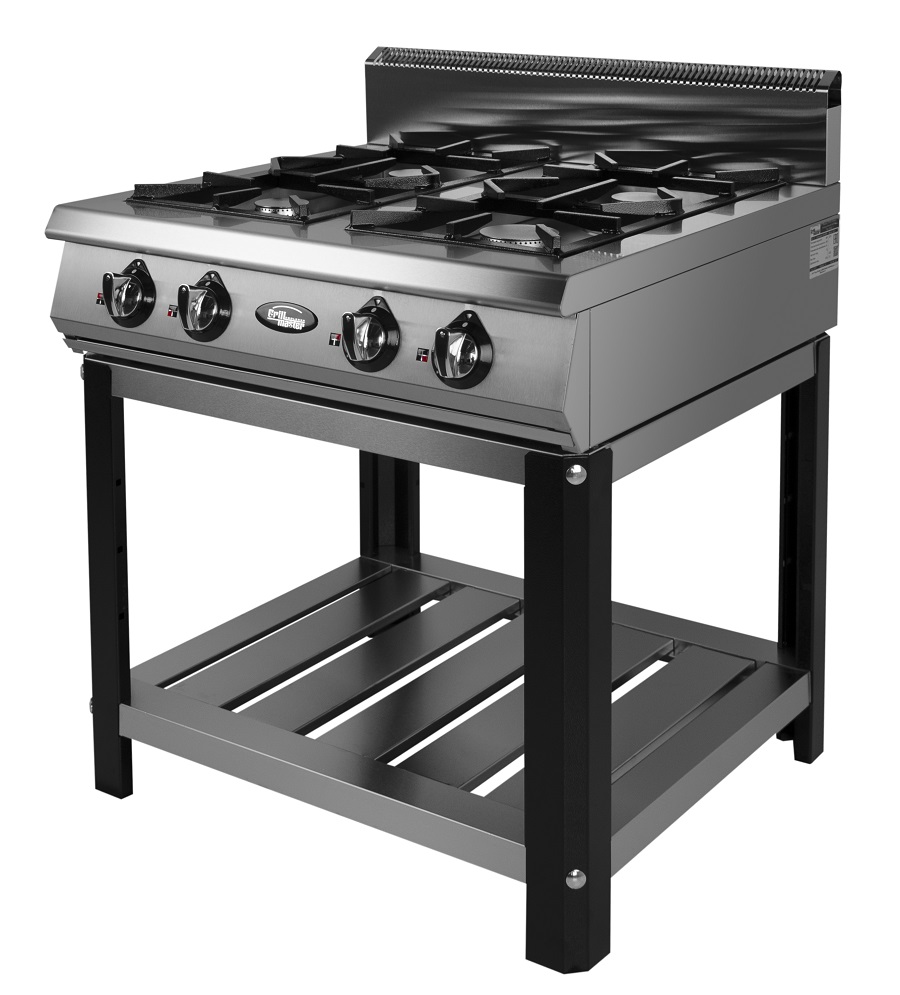 ПЛИТА 4 КОНФ. GRILL MASTER Ф4ПГ/800 ГАЗ 50002 — Бизнес Пром